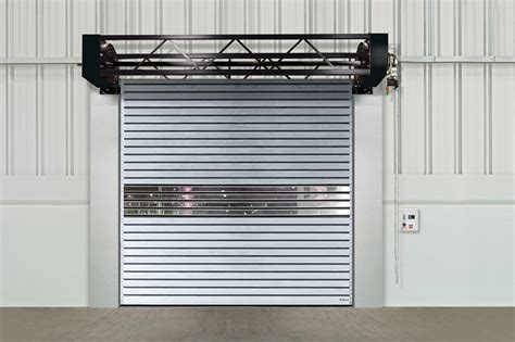 Metal Fabric High Speed Roll Up Doors Nyc Nj Area