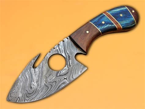 Gut Hook Knife Skinner Knives Black Smith Custom Knives