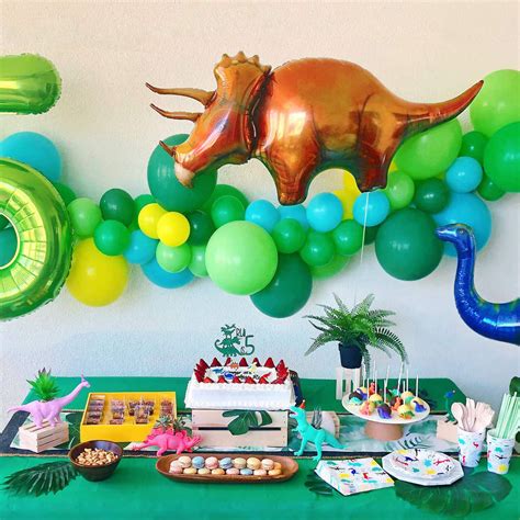 Easy Diy Dinosaur Party Decorations Shelly Lighting