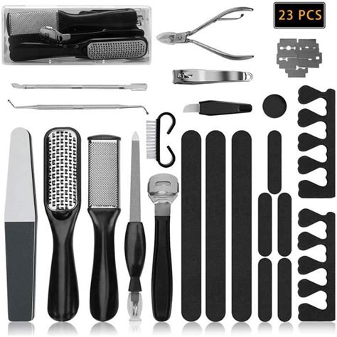 Kit De P Dicure Professionnel Ensemble D Outils De P Dicure En Acier