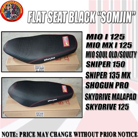 FLAT SEAT BLACK SOMJIN US09BE Shopee Philippines