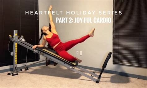 Heartfelt Holiday Fitness A Joyful Total Gym Cardio Workout Total