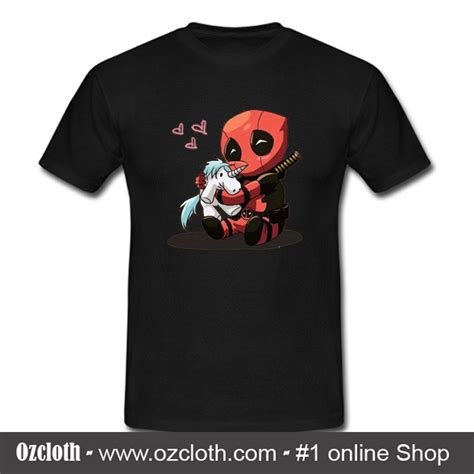 Deadpool Love Unicorn T Shirt