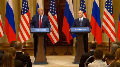 Trump Putin Helsinki Summit Highlights And Reaction Latest News