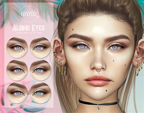 Second Life Marketplace Unnie Albino Eyes Mesh