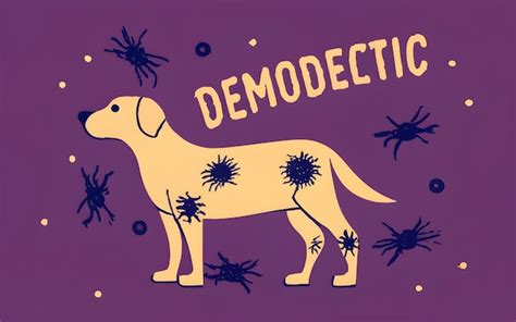 Premium Ai Image Demodectic Mange