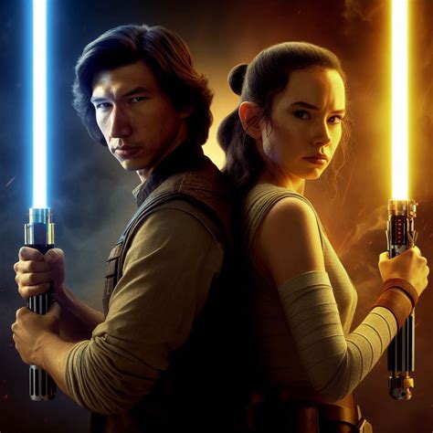 Ben and Rey by purplerhino on DeviantArt