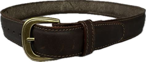 Leather Belt Chocolate Brown Urban Nguni