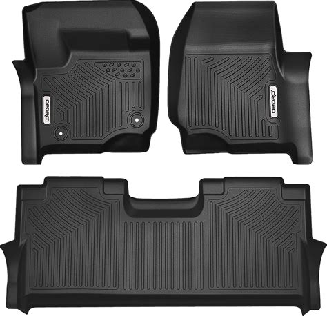 OEDRO Floor Mats Compatible For 2017 2022 Ford F 250 F 350 Super Duty