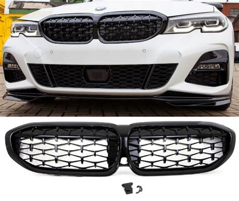 GRILL ATRAPA M PAKIET SHADOW LINE Do BMW 3 G20 G21 KAMEX X 51138072085