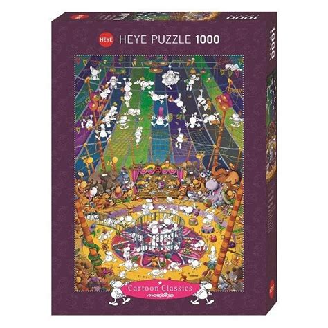 HEYE PUZZLE 29755 1000ピース Guillermo Mordillo Crazy Circusギレルモマルディロ