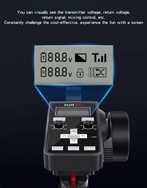 Hot Rc Ct A Ghz Channels Transmitter With F A Rx Receiver The Joy Box