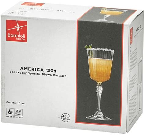 Bormioli Rocco America 20s Cocktailkelch 25 Cl Mindestbestellmenge 12 Stück Ab 1999