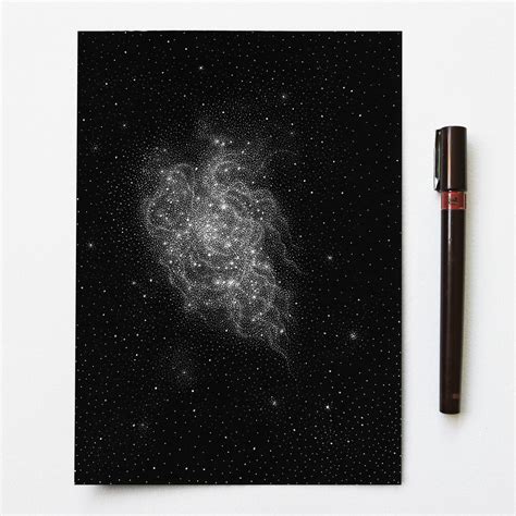 Nebula - Original drawing – Pet & Dot