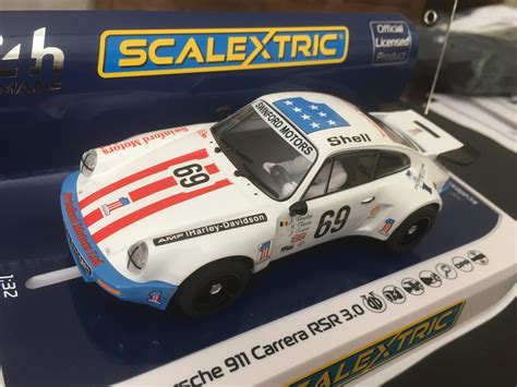 C Scalextric Porsche Carrera Rsr C Le Mans