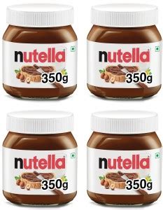 Nutella Chocolate Hazelnut Spread 350g X Pack Of 4 1400 G Price In