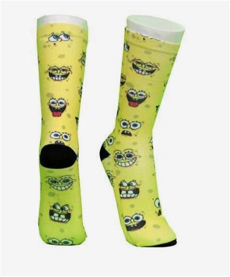 Par De Meias Geek Bob Esponja It Sox Divertidas Crossfit Skate Bike