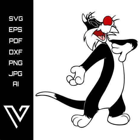 Sylvester The Cat Svg