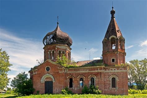 Казанская церковь. / Спасский район, Красная Слобода село. / Русские Церкви