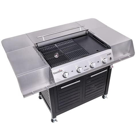 Char-Broil Amplifire Vibe Gray Liquid Propane Gas Grill in the Gas ...