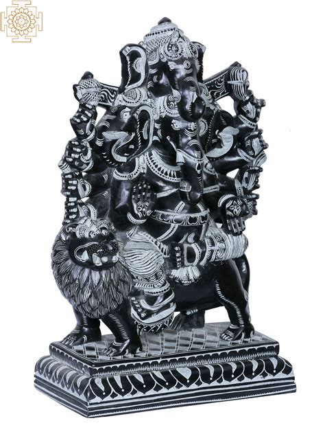 12 Heramba Ganesha Exotic India Art