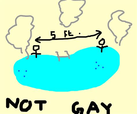 Two Bros Chillin In The Hot Tub Drawception