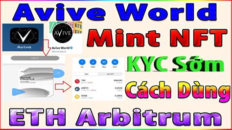 Avive World Mint NFT Nhận Nhiều Đặc Quyền Và Mở KYC Sớm Cách Gửi Nhận