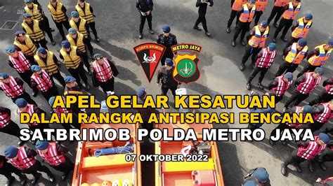 Apel Gelar Kesatuan Lengkap Dalam Rangka Antisipasi Bencana Jajaran