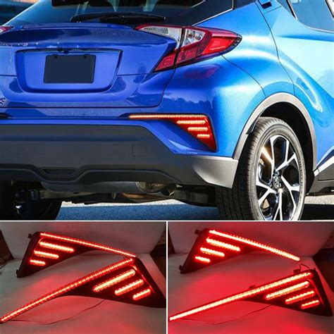 Set Led Reflector Lamp Rear Fog Lamp Rear Bumper Light Brake Light