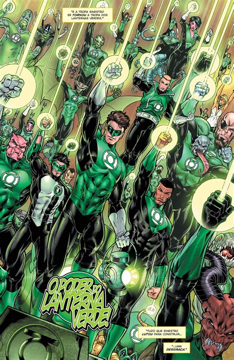 DC Renascimento Hal Jordan E A Tropa Dos Lanternas Verdes 19