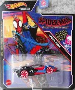 HOT WHEELS SPIDER GWEN SPIDER MAN ACCROSS THE UNIVERSE