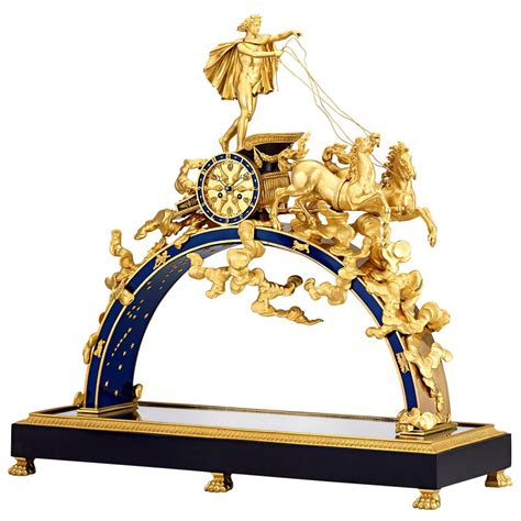 Empire Period Apollo Mantel Clock By Pierre Philippe Thomire At Stdibs