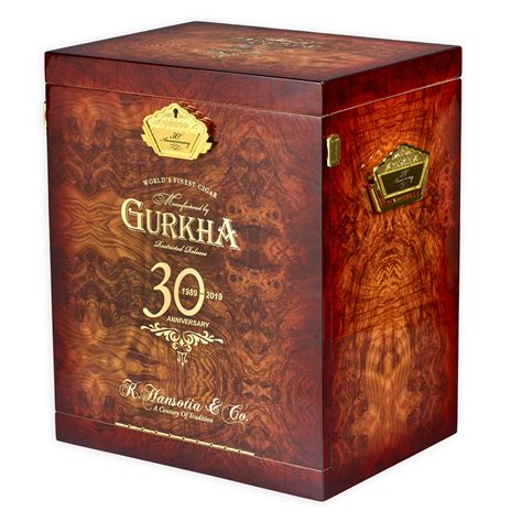 Gurkha Rolls Out Exclusive 30th Anniversary Cigar Humidors Maxim