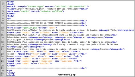 Php Mysql Créer Et Utiliser Une Base De Données