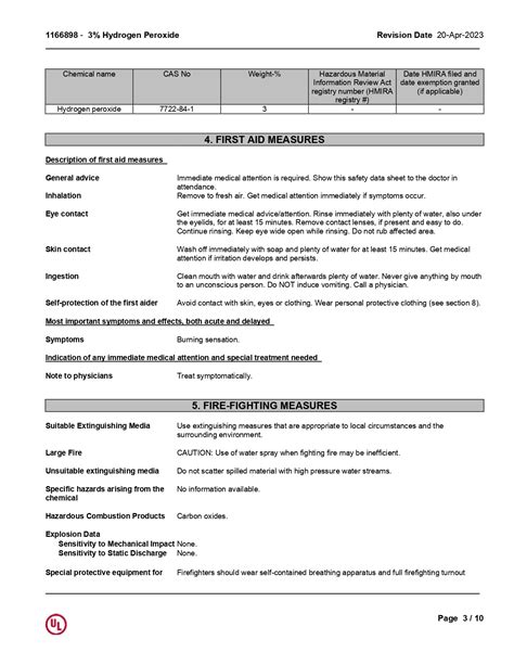 Material Safety Data Sheets Pl Developments