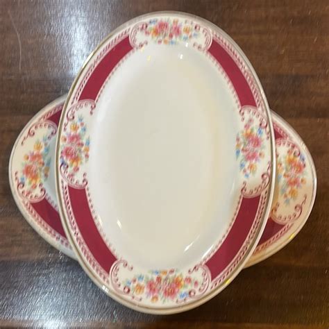 Homer Laughlin Dining Homer Laughlin Majestic Brittany 2 Small Oval