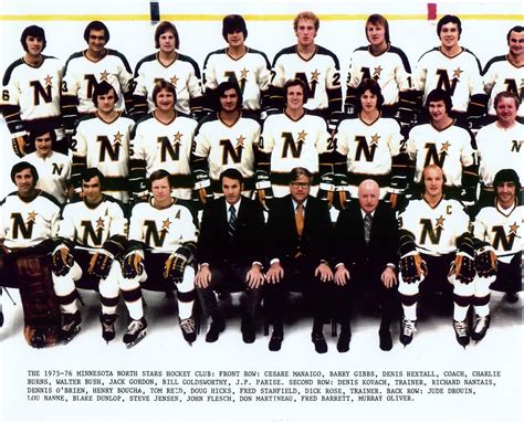 Minnesota North Stars Team Photos (1967-1993)