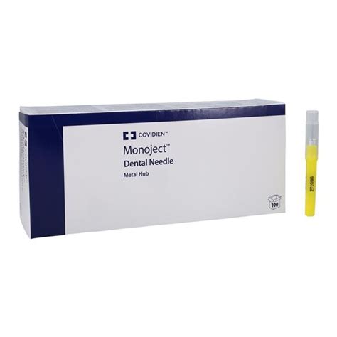 Monoject Z8881401056 Metal Hub Needle Henry Schein Dental
