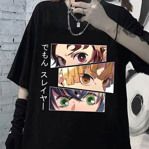 Demon Slayer Kimetsu No Yaiba Camiseta Unisex Anime Tanjirou Kamado