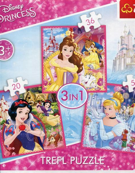 Trefl Puzzle Disney Zaczarowany Wiat Ksi Niczek El