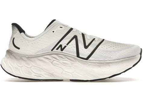 New Balance Fresh Foam X More v4 White Black Metallic Men's - MMORCW4 - US