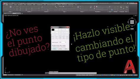 Autocad Modifica El Estilo De Punto Para Poder Verlo Selecciona La