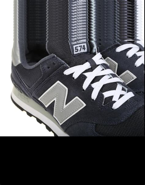 New Balance Ml574 Zapatillas Azul Marino Piel 60014