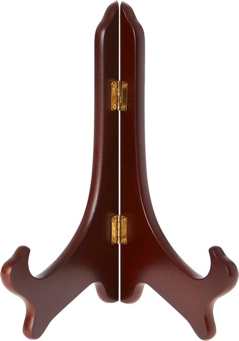 Amazon Bard S Hinged Walnut Mdf Wood Plate Stand H X W X