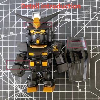 Mini Qmsv Mcdonalds Gundam Namco Limited Edition Black Gold Rx