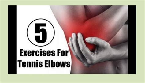 Home remedies for tendonitis in the elbow