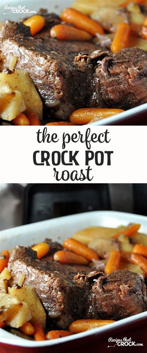 Perfect Crock Pot Roast Artofit