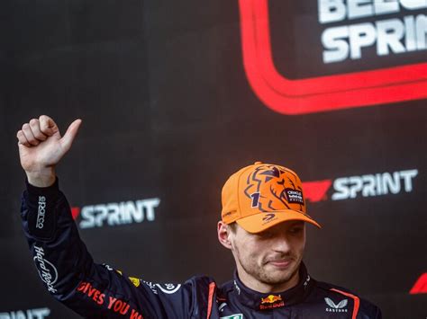 Max Verstappen Wins Wet Wild Sprint Race At Belgian Grand Prix