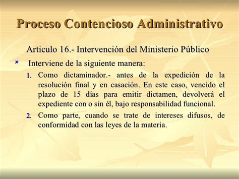 Proceso Contencioso Administrativo Diplomado