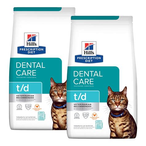 Hills Prescription Diet Feline Td Dental Care Chicken Dry Cat Food 6kg